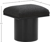 Pavilion Stool - Stylish Art Deco Boucle Fabric Bench with Luxurious Cushion for Any Space
