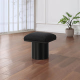 Pavilion Stool - Stylish Art Deco Boucle Fabric Bench with Luxurious Cushion for Any Space