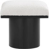 Pavilion Stool - Stylish Art Deco Boucle Fabric Bench with Luxurious Cushion for Any Space