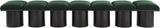 Pavilion Stylish Boucle Fabric Bench - Luxurious Art Deco Design with Plush Cushion Seating