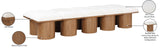 Pavilion Cream Boucle Fabric Bench - Luxurious Art Deco Seating with Oak Veneer and Cushion Comfort