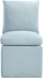 Nelori - Linen Textured Performance Fabric Upholstered Dining Chair (Set of 2)
