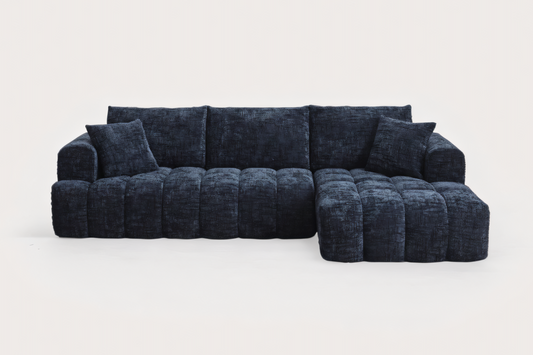ELARA 108" Chenille Right Chaise Sofa