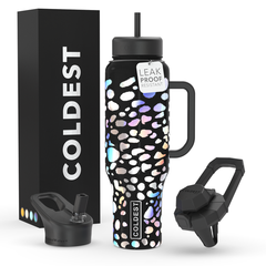 Limitless Water Bottle Moonlight Leopard