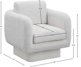 Alessandra Swivel Accent Chair - Overstuffed Comfort with Contemporary Design for Stylish Spaces