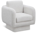 Alessandra Swivel Accent Chair - Overstuffed Comfort with Contemporary Design for Stylish Spaces