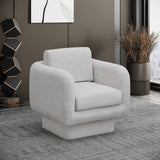 Alessandra Swivel Accent Chair - Overstuffed Comfort with Contemporary Design for Stylish Spaces