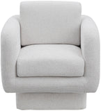Alessandra Swivel Accent Chair - Overstuffed Comfort with Contemporary Design for Stylish Spaces