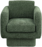 Alessandra Swivel Accent Chair - Overstuffed Comfort with Contemporary Design for Stylish Spaces
