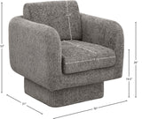 Alessandra Swivel Accent Chair - Overstuffed Comfort with Contemporary Design for Stylish Spaces