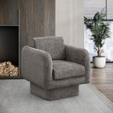 Alessandra Swivel Accent Chair - Overstuffed Comfort with Contemporary Design for Stylish Spaces