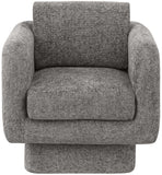 Alessandra Swivel Accent Chair - Overstuffed Comfort with Contemporary Design for Stylish Spaces