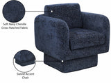 Alessandra Swivel Accent Chair - Overstuffed Comfort with Contemporary Design for Stylish Spaces