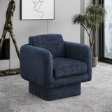 Alessandra Swivel Accent Chair - Overstuffed Comfort with Contemporary Design for Stylish Spaces