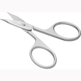 ZWILLING Combination Nail Scissors (scissors for nails and cuticles, curved blade and fine tip for precise cutting), Premium, Silver, 3.5 inch