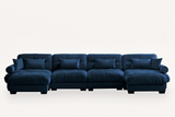 CLOUDIES 173" Sofa 4 Seater with 2 Ottoman