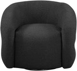 Roxbury Swivel Accent Chair – Modern Comfort with Deep Channel Tufting for Your Stylish Space