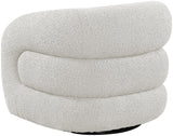 Roxbury Swivel Accent Chair – Modern Comfort with Deep Channel Tufting for Your Stylish Space