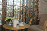 Barcelona - Sheer Curtain Panel - Dark Khaki