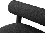 Parlor Contemporary Bench with Solid Wood Frame and Plush Boucle Fabric for Stylish Homes