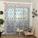 Amsterdam - Sheer Curtain Panel -Grey