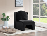 Sigma Velvet Upholstered Accent Chair