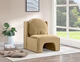 Sigma Velvet Upholstered Accent Chair