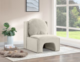 Sigma Velvet Upholstered Accent Chair