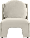 Sigma Velvet Upholstered Accent Chair