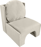 Sigma Velvet Upholstered Accent Chair