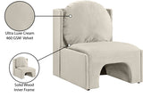 Sigma Velvet Upholstered Accent Chair