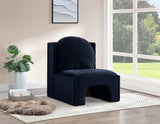Sigma Velvet Upholstered Accent Chair