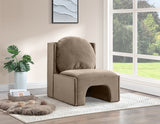 Sigma Velvet Upholstered Accent Chair
