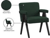 Woodloch Accent Chair - Modern Mid-Century Design with Elegant Boucle Upholstery for Any Space