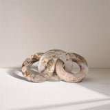 Rings Marble Decorative Chain Links