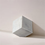 Block Marble Decorative Cube
