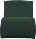 Mulberry Contemporary Accent Chair with Curved Design and Rich Boucle Fabric for Modern Living
