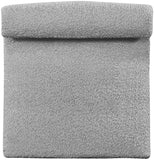 Mulberry Contemporary Accent Chair with Curved Design and Rich Boucle Fabric for Modern Living