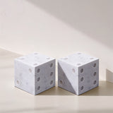 Dice Marble Decorative Dice