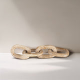 Lynx Travertine Decorative Chain Links