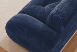 MYLO 80" Loveseat with 2 Ottomans