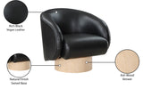 Gibson Vegan Leather Swivel Accent Chair - Luxurious Comfort with Modern Style for Your Home Decor