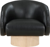 Gibson Vegan Leather Swivel Accent Chair - Luxurious Comfort with Modern Style for Your Home Decor