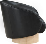 Gibson Vegan Leather Swivel Accent Chair - Luxurious Comfort with Modern Style for Your Home Decor