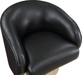 Gibson Vegan Leather Swivel Accent Chair - Luxurious Comfort with Modern Style for Your Home Decor
