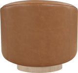 Gibson Vegan Leather Swivel Accent Chair - Luxurious Comfort with Modern Style for Your Home Decor