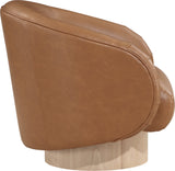 Gibson Vegan Leather Swivel Accent Chair - Luxurious Comfort with Modern Style for Your Home Decor