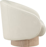 Gibson Vegan Leather Swivel Accent Chair - Luxurious Comfort with Modern Style for Your Home Decor