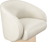 Gibson Vegan Leather Swivel Accent Chair - Luxurious Comfort with Modern Style for Your Home Decor