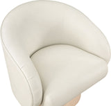Gibson Vegan Leather Swivel Accent Chair - Luxurious Comfort with Modern Style for Your Home Decor